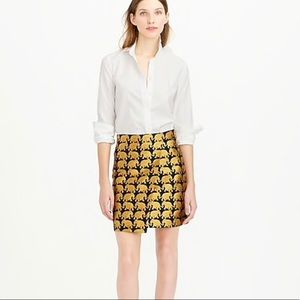 Jcrew elephant parade oragami shirt (worn once)